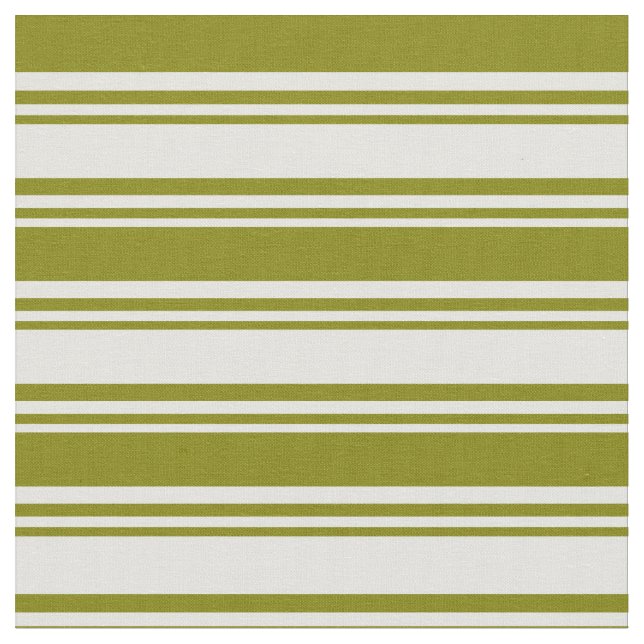 Light Cyan & Green Coloured Lined/Striped Pattern Fabric (Close Up)