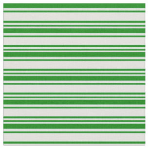 Light Cyan & Green Coloured Striped/Lined Pattern Fabric