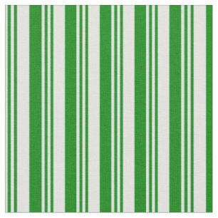 Light Cyan & Green Coloured Stripes Fabric