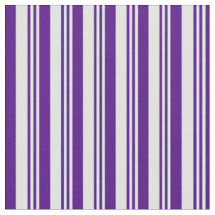 Light Cyan & Indigo Lines Fabric