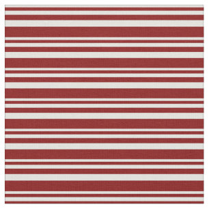 Light Cyan & Maroon Lines Pattern Fabric