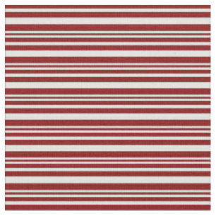 Light Cyan & Maroon Lines/Stripes Pattern Fabric
