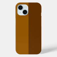 Light Dark Brown Part Half Sides Design