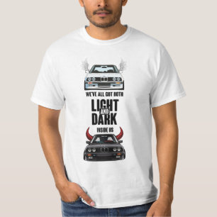 Light & Dark Side BMW E30 T-Shirt