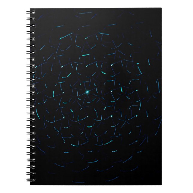 Light decorations in dark area notebook (Front)