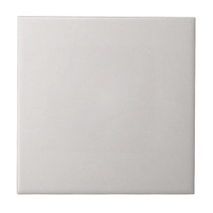 Light Dove Grey Solid Flecked Ceramic Tile