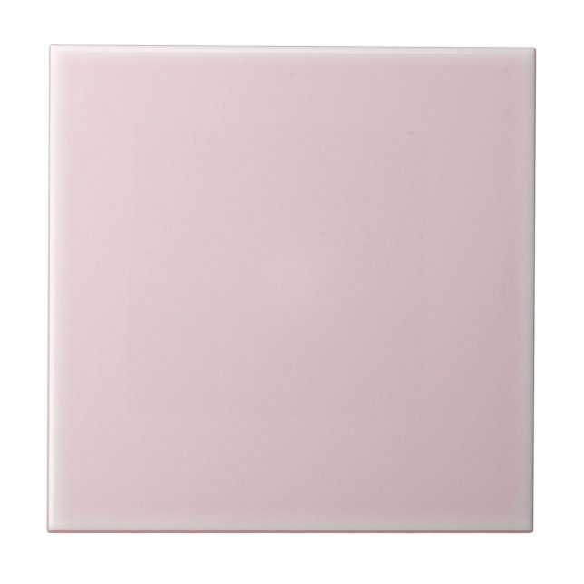 Light Dusty Rose (Ceramic Tile) Tile (Front)