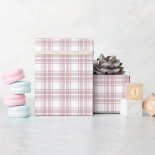 Light Dusty Rose Wrapping Pattern Roll Paper