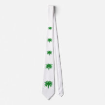 Light exotic palms top tie