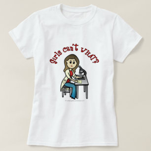 Light Female Scientist T-Shirt