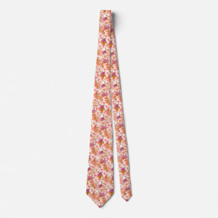 Light Floral Tie