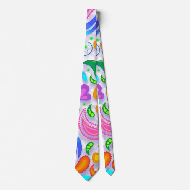 light floral tie (Front)