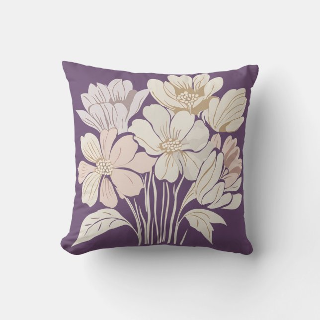 Light Flowers Cushion (Front)