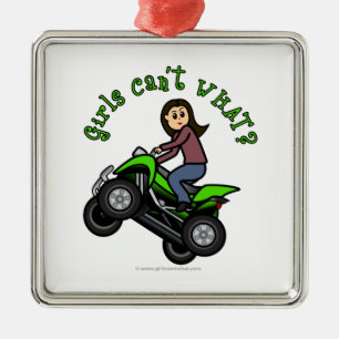 Light Four-Wheeler Metal Tree Decoration