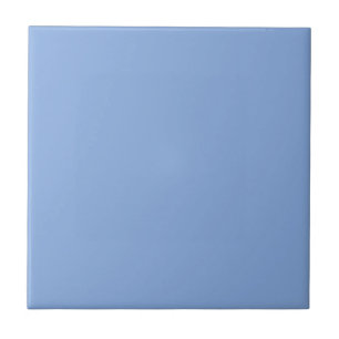 Light French Blue Solid Colour Tile