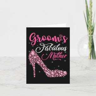 Light Gems Grooms Fabulous Mother Happy Marry Day Card