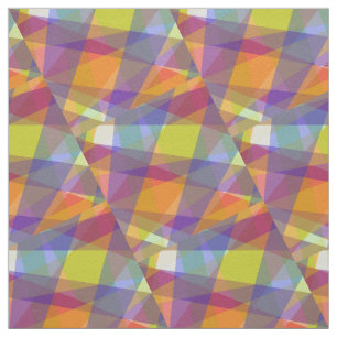 Light Geometric - Cotton Twill Fabric
