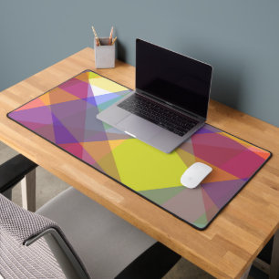 Light Geometric - Desk Mat