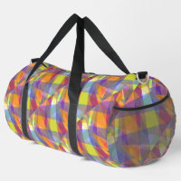 Light Geometric - Duffel Bag