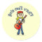 Light Girl Guitar Player