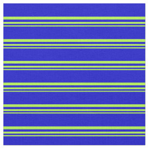 Light Green and Blue Lines/Stripes Pattern Fabric