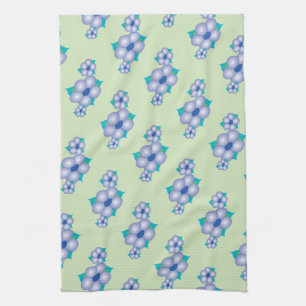 Light Green And Blue Tea Towel