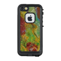 Light Green & Brown Marble Design 5