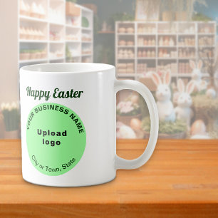 Light Green Business Brand Easter Mug