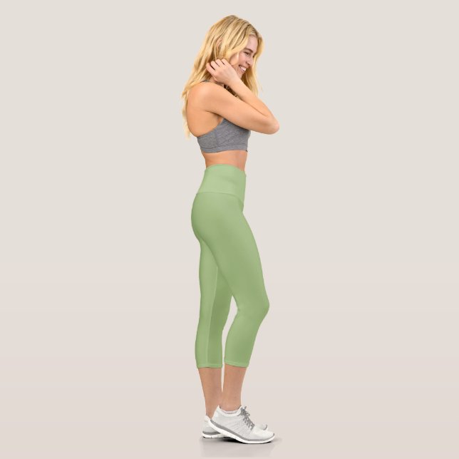 Light Green Capri Leggings (Right)