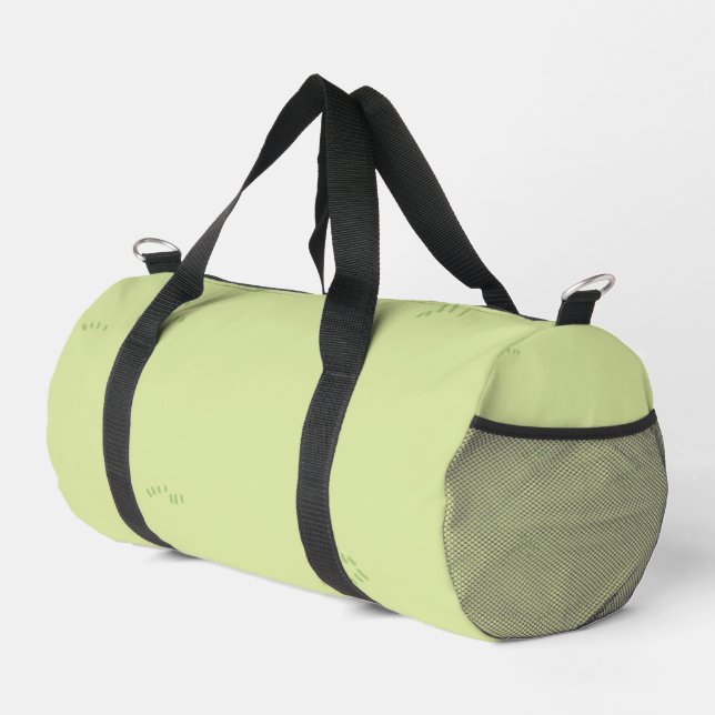 Light Green Duffel Bag (Right Corner)