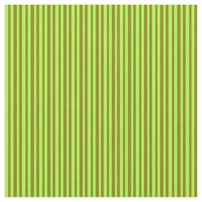 Light Green & Green Coloured Striped/Lined Pattern Fabric (Close Up)