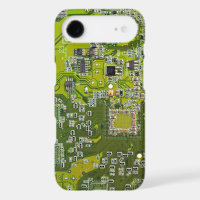 Light Green PCB Circuit Board Design for IT Pros