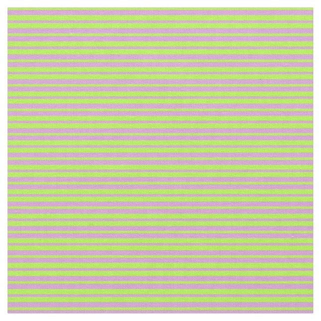 Light Green & Plum Stripes Pattern Fabric (Close Up)