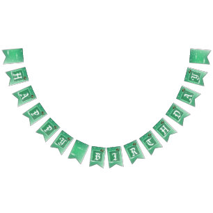 Light Green Princess Birthday Party Bunting