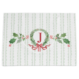Light Green Scallop Large Gift Bag