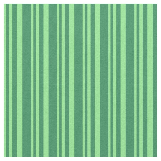 Light Green & Sea Green Coloured Pattern Fabric (Close Up)