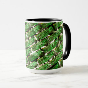 Light green wall effect and whitish bubbles? mug