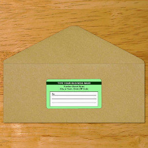 Light Green With Highlighted Brand Name Shipping