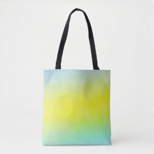 Light Green, Yellow abstract blurred background. C Tote Bag