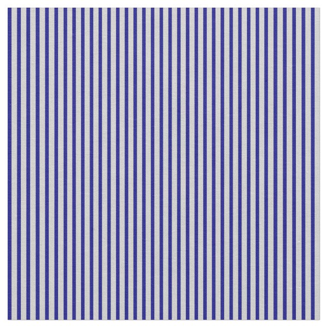 Light Grey and Blue Lined Pattern Fabric (Close Up)