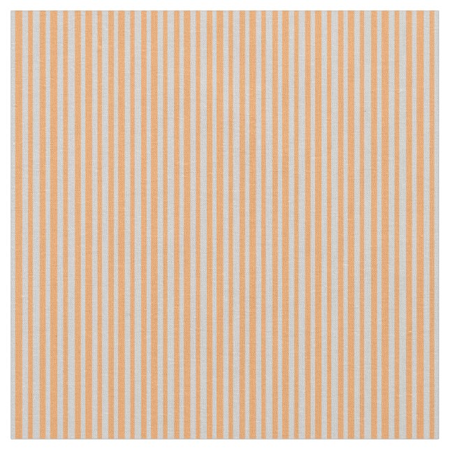 Light Grey and Brown Coloured Stripes Pattern Fabric (Close Up)