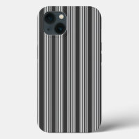 Light grey and charcoal five stripes pattern