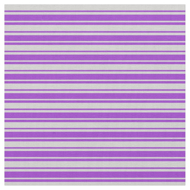 Light Grey and Dark Orchid Coloured Pattern Fabric (Close Up)