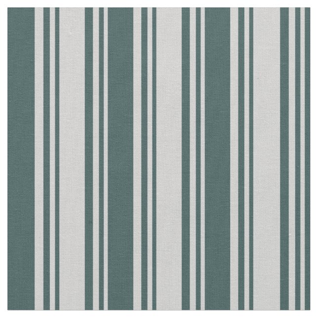 Light Grey and Dark Slate Grey Coloured Pattern Fabric (Close Up)