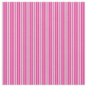 Light Grey and Deep Pink Coloured Lines Fabric
