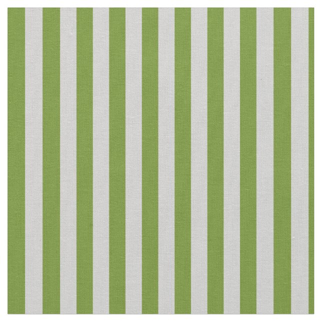 Light Grey and Green Striped/Lined Pattern Fabric (Close Up)