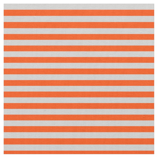 Light Grey and Red Coloured Lines Pattern Fabric (Close Up)