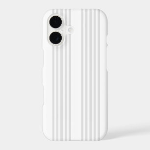 Light grey and white five stripes pattern