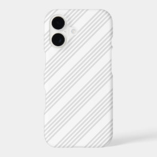 Light grey and white five stripes pattern