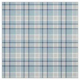 Light grey-blue textured chequered fabric